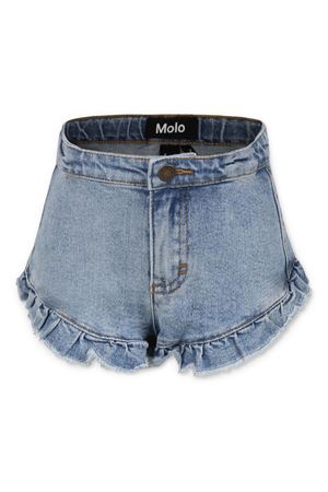 shorts in cotone denim MOLO KIDS | 2S25H1095418